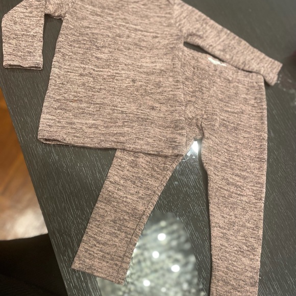 Pajamas Rose Brushed Sweater And Legging Set Petals And Peas Pajamas Toddler Girl Poshmark